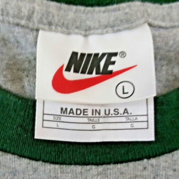 Nike Green Bay Packers Ringer Tee T-Shirt  Large - Picture 6 of 8